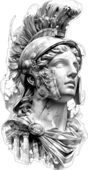 Classical statue representing financial wisdom